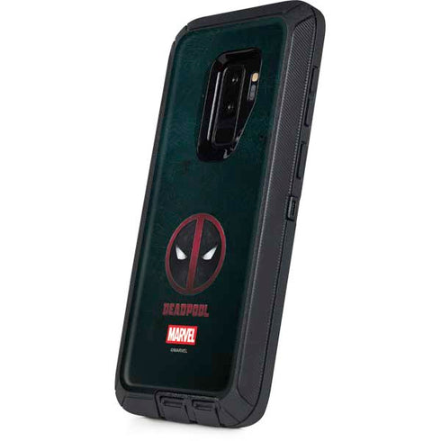 Marvel Deadpool Legacy Deadpool Logo Otterbox Defender Galaxy Skin