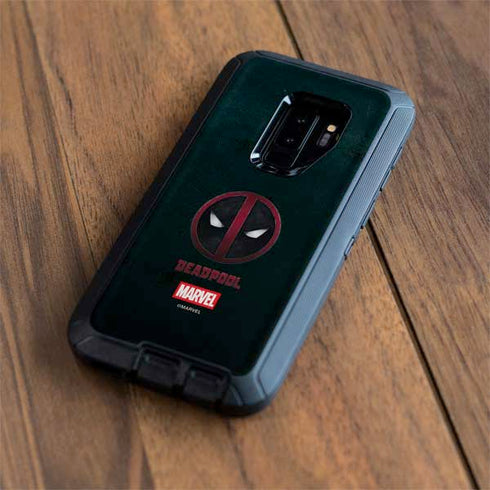 Marvel Deadpool Legacy Deadpool Logo Otterbox Defender Galaxy Skin