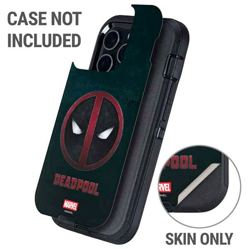 Marvel Deadpool Legacy Deadpool Logo Otterbox Defender iPhone Skin