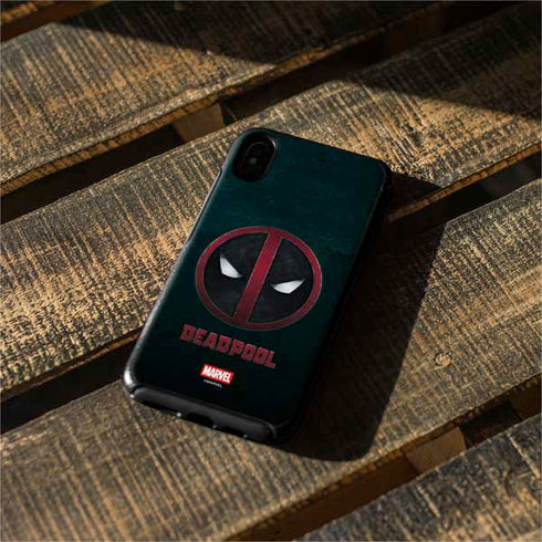 Marvel Deadpool Legacy Deadpool Logo Otterbox Symmetry iPhone Skin