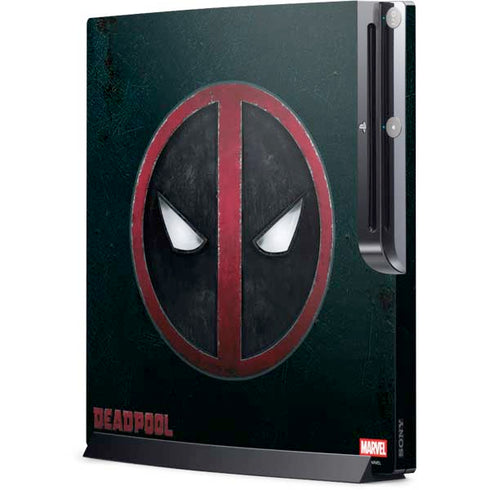Marvel Deadpool Legacy Deadpool Logo Playstation 3 & PS3 Slim Skin