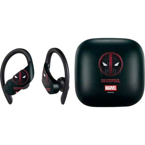 Marvel Deadpool Legacy Deadpool Logo PowerBeats Pro Skin
