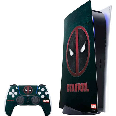 Marvel Deadpool Legacy Deadpool Logo PS5 Bundle Skin