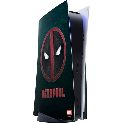 Marvel Deadpool Legacy Deadpool Logo PS5 Console Skin