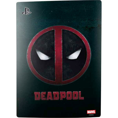 Marvel Deadpool Legacy Deadpool Logo PS5 Digital Edition Console Skin