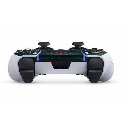 Marvel Deadpool Legacy Deadpool Logo PS5 DualSense Edge Pro Controller Skin
