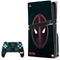 Marvel Deadpool Legacy Deadpool Logo PS5 Pro Disk Bundle Skin