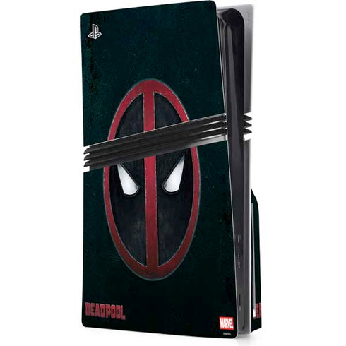 Marvel Deadpool Legacy Deadpool Logo PlayStation PS5 Skins