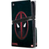 Marvel Deadpool Legacy Deadpool Logo PS5 Pro Disk Console Skin