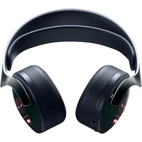 Marvel Deadpool Legacy Deadpool Logo PULSE 3D Wireless Headset for PS5 Skin