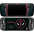 Marvel Deadpool Legacy Deadpool Logo Steam Deck Handheld Gaming Computer OLED Skin