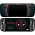 Marvel Deadpool Legacy Deadpool Logo Steam Deck Handheld Gaming Computer Skin