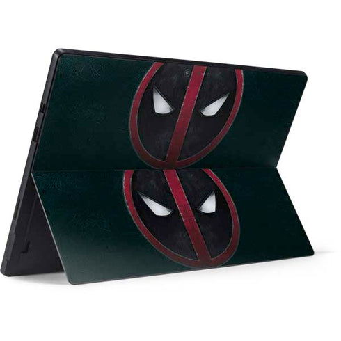 Marvel Deadpool Legacy Deadpool Logo Surface Pro 6 Skin