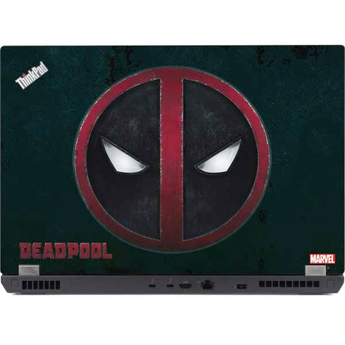 Marvel Deadpool Legacy Deadpool Logo Lenovo ThinkPad Skin
