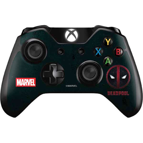 Marvel Deadpool Legacy Deadpool Logo Xbox One Controller Skin
