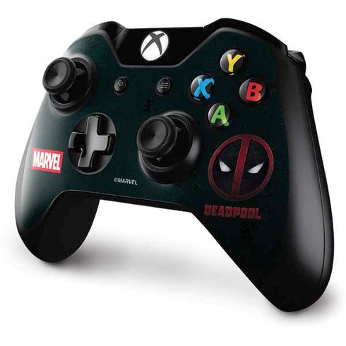 Marvel Deadpool Legacy Deadpool Logo Xbox One Controller Skin