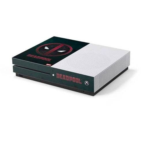 Marvel Deadpool Legacy Deadpool Logo Xbox One S Console Skin