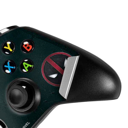 Marvel Deadpool Legacy Deadpool Logo Xbox One S Controller Skin