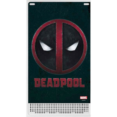 Marvel Deadpool Legacy Deadpool Logo Xbox Series S Console Skin