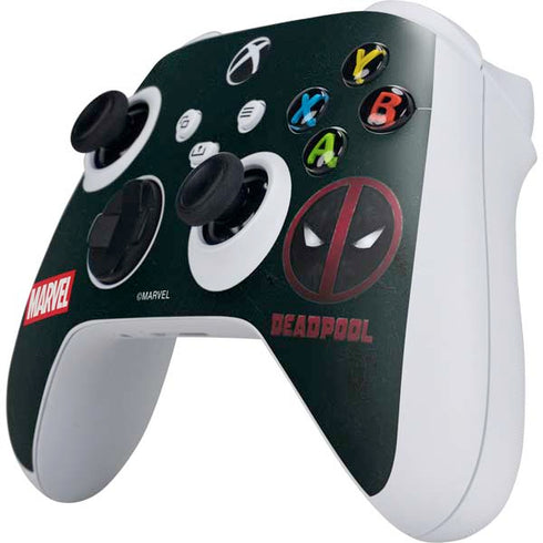 Marvel Deadpool Legacy Deadpool Logo Xbox Series S Controller Skin
