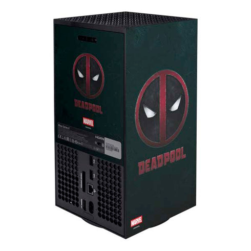 Marvel Deadpool Legacy Deadpool Logo Xbox Series X Bundle Skin