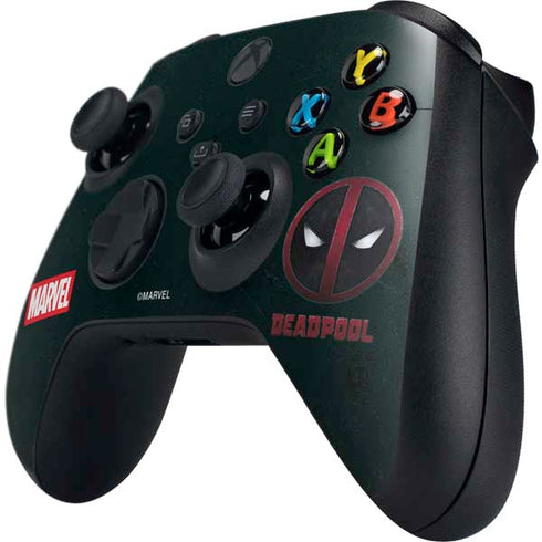 Marvel Deadpool Legacy Deadpool Logo Xbox Series X Controller Skin