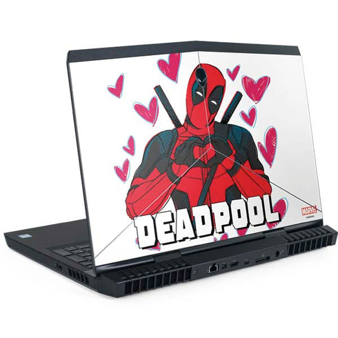 Marvel Deadpool Legacy Deadpool Love Dell Alienware Skin
