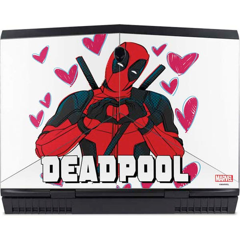 Marvel Deadpool Legacy Deadpool Love Dell Alienware Skin