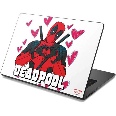 Marvel Deadpool Legacy Deadpool Love Dell Chromebook Skin