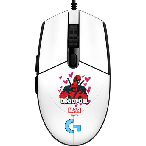 Marvel Deadpool Legacy Deadpool Love G203 Prodigy RGB Wired Gaming Mouse Skin