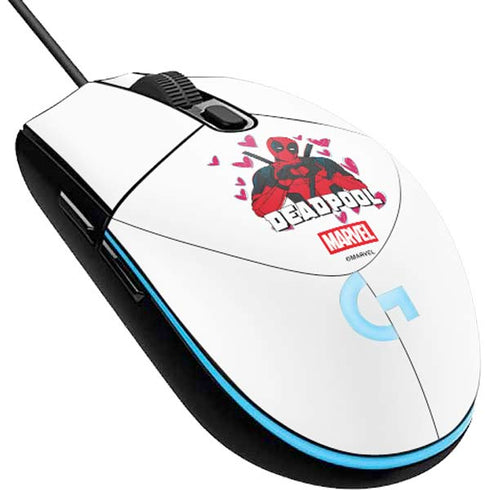 Marvel Deadpool Legacy Deadpool Love G203 Prodigy RGB Wired Gaming Mouse Skin