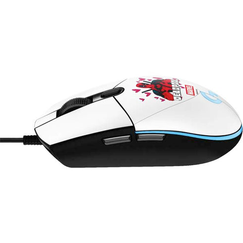 Marvel Deadpool Legacy Deadpool Love G203 Prodigy RGB Wired Gaming Mouse Skin