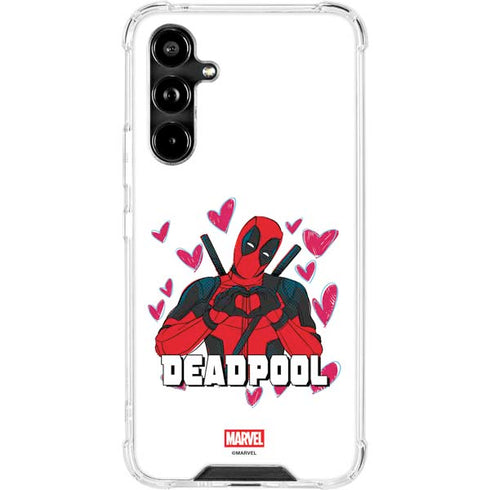 Marvel Deadpool Legacy Deadpool Love Galaxy A54 5G Clear Case