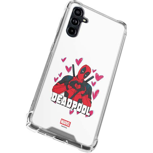 Marvel Deadpool Legacy Deadpool Love Galaxy A54 5G Clear Case