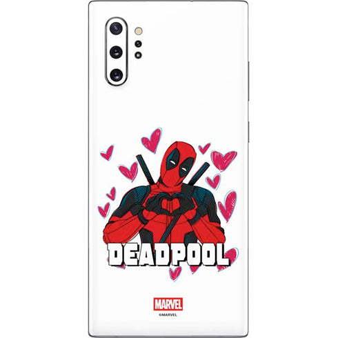 Marvel Deadpool Legacy Deadpool Love Galaxy Note 10 Plus Skin