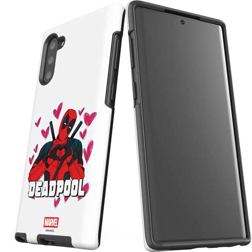 Marvel Deadpool Legacy Deadpool Love Galaxy Note 10 Pro Case