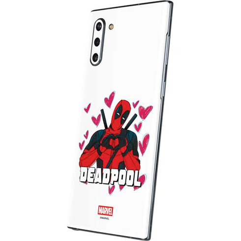 Marvel Deadpool Legacy Deadpool Love Galaxy Note 10 Skin