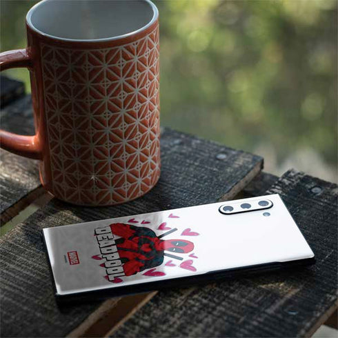 Marvel Deadpool Legacy Deadpool Love Galaxy Note 10 Skin