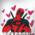 Marvel Deadpool Legacy Deadpool Love Galaxy Note 8 Skin