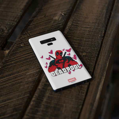 Marvel Deadpool Legacy Deadpool Love Galaxy Note 9 Skin