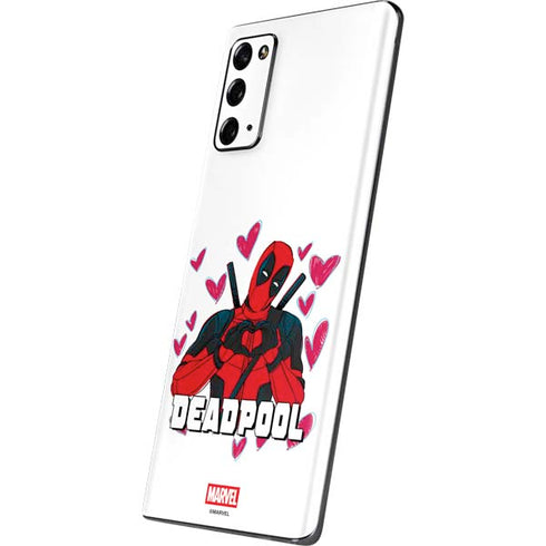 Marvel Deadpool Legacy Deadpool Love Galaxy Note20 5G Skin