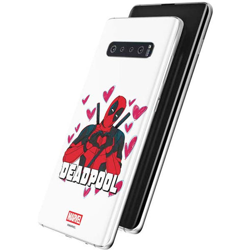 Marvel Deadpool Legacy Deadpool Love Galaxy S10 Plus Skin