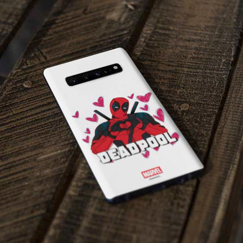 Marvel Deadpool Legacy Deadpool Love Galaxy S10 Plus Skin