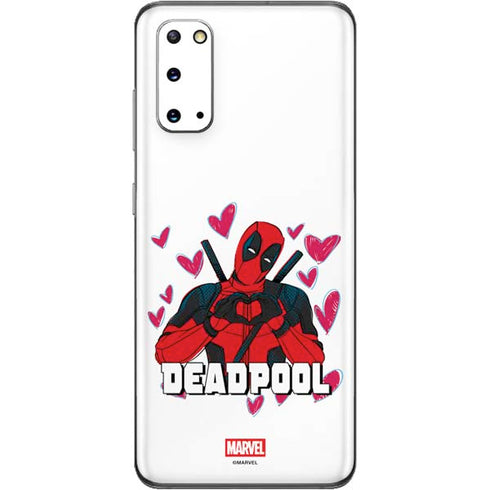 Marvel Deadpool Legacy Deadpool Love Galaxy S20 Skin