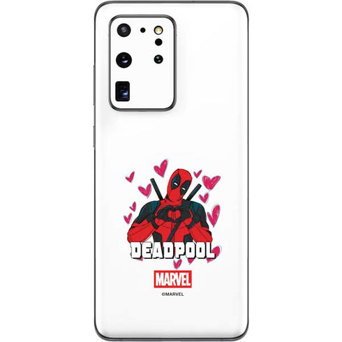 Marvel Deadpool Legacy Deadpool Love Galaxy S20 Ultra 5G Skin