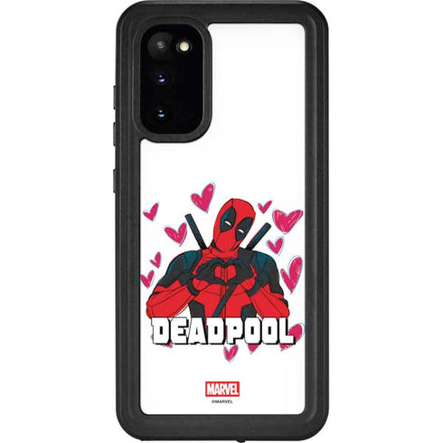 Marvel Deadpool Legacy Deadpool Love Galaxy S20 Waterproof Case