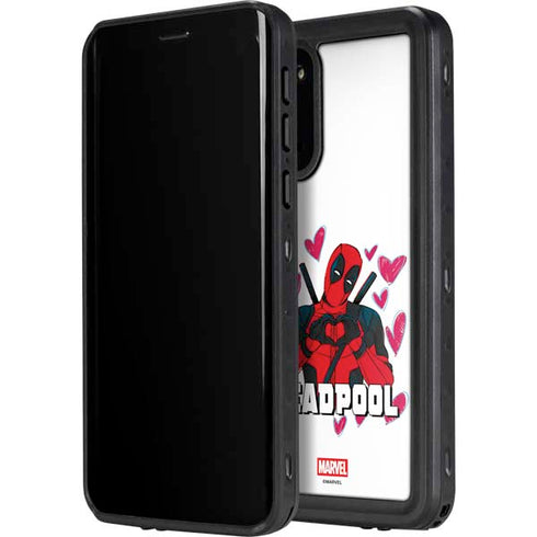 Marvel Deadpool Legacy Deadpool Love Galaxy S20 Waterproof Case