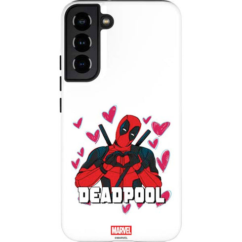Marvel Deadpool Legacy Deadpool Love Galaxy S22 Plus Pro Case