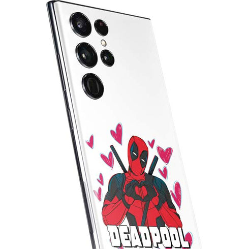 Marvel Deadpool Legacy Deadpool Love Galaxy S22 Ultra Skin