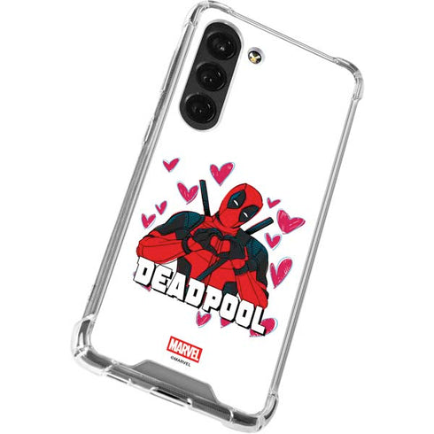 Marvel Deadpool Legacy Deadpool Love Galaxy S23 Clear Case